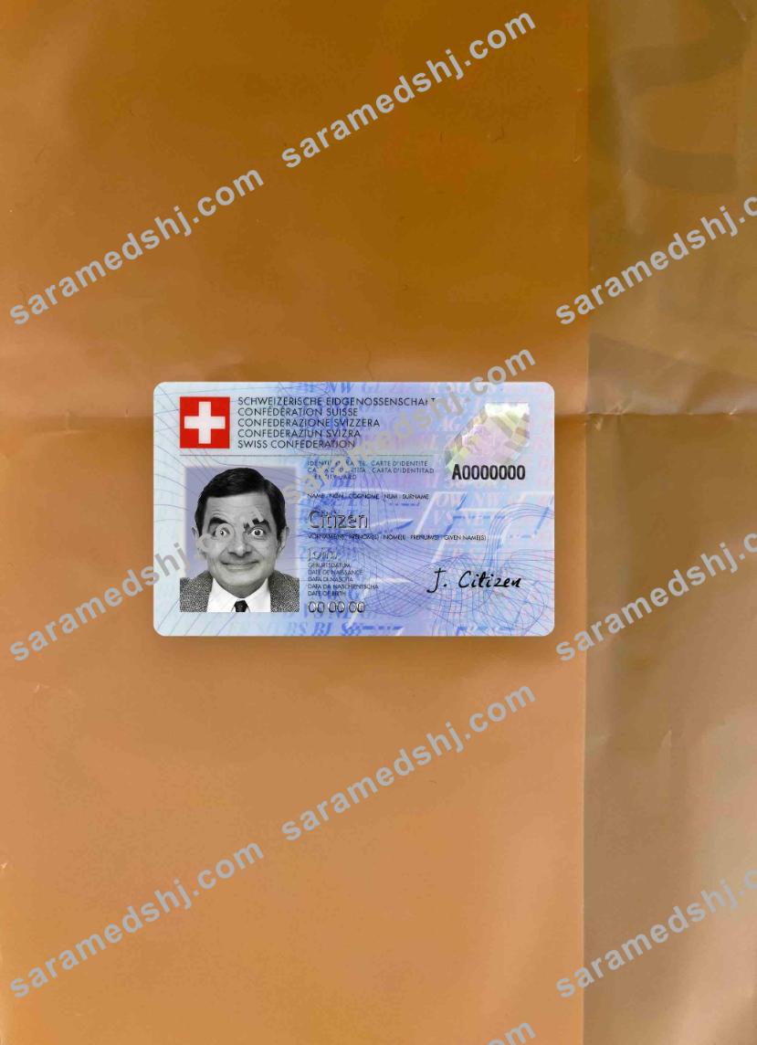 Switzerland ID photolook FRONT